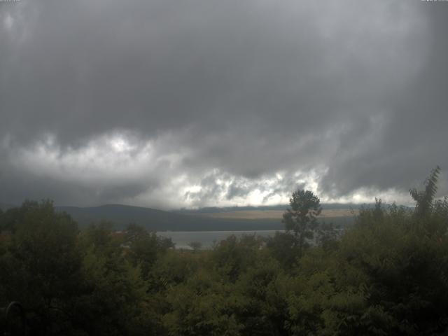 山中湖からの富士山
