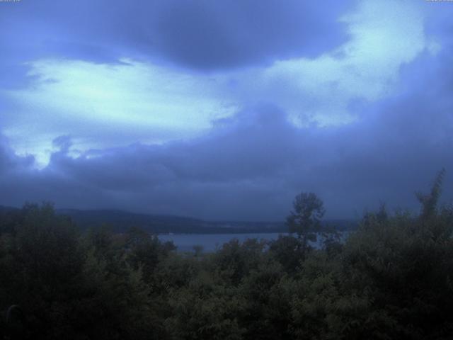 山中湖からの富士山