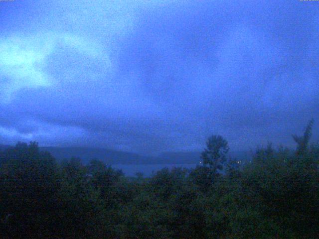 山中湖からの富士山