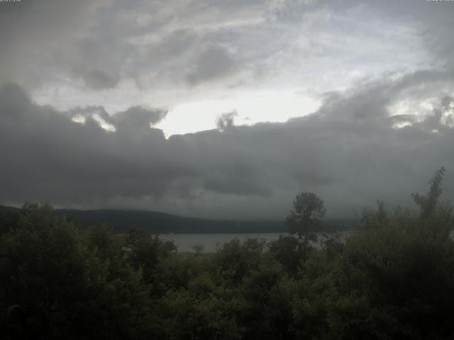 山中湖からの富士山