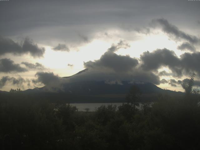 山中湖からの富士山