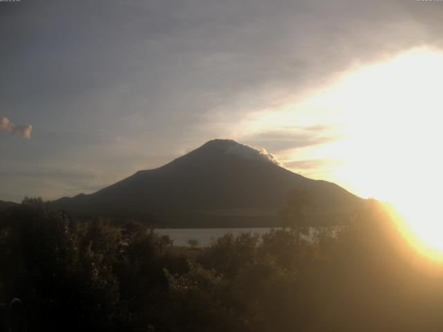 山中湖からの富士山
