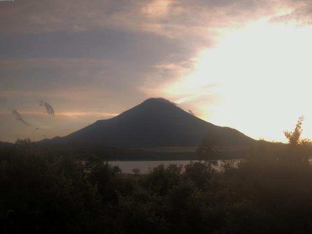 山中湖からの富士山