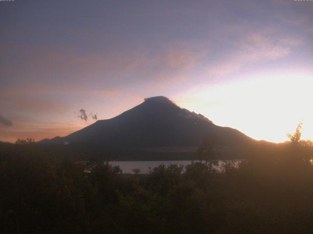 山中湖からの富士山
