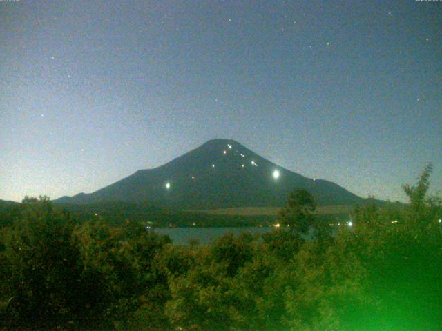 山中湖からの富士山