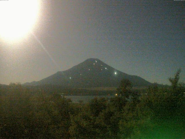 山中湖からの富士山
