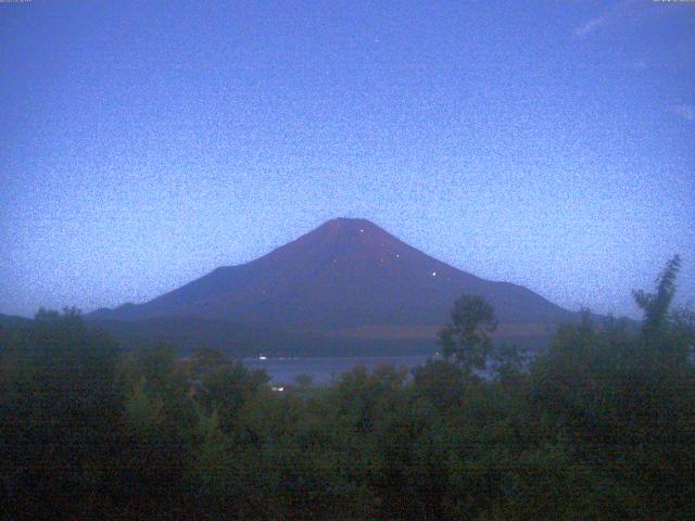 山中湖からの富士山