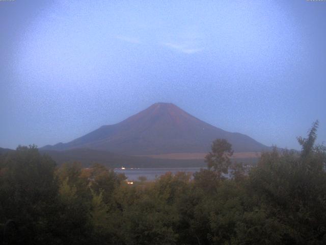 山中湖からの富士山