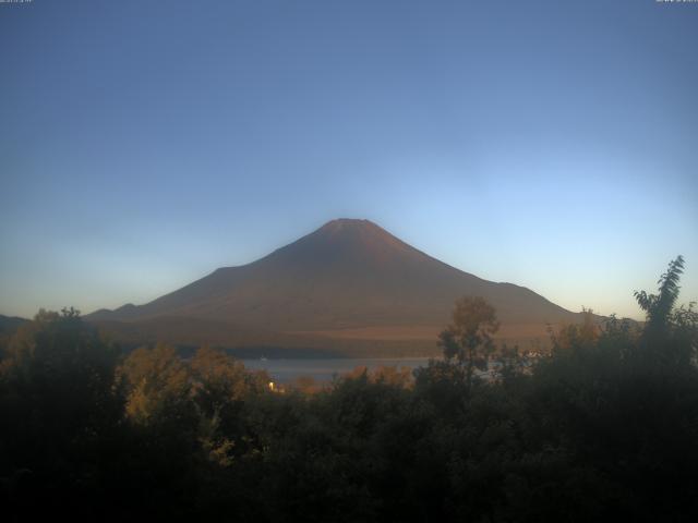 山中湖からの富士山