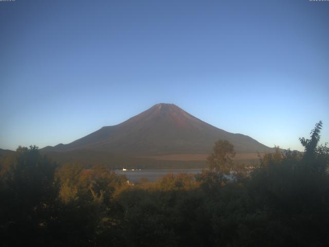 山中湖からの富士山