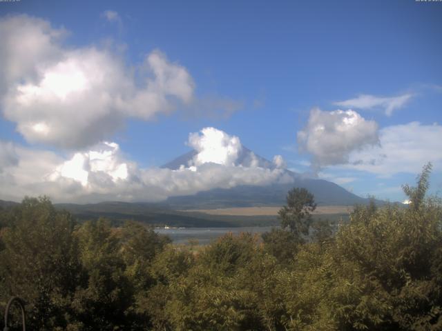 山中湖からの富士山