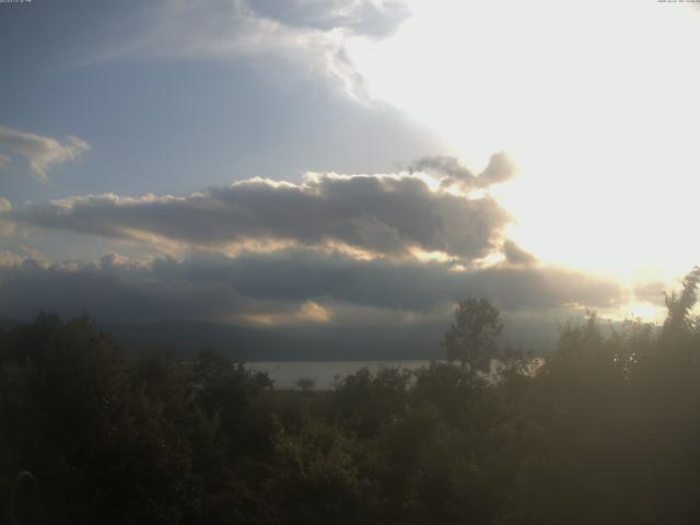 山中湖からの富士山
