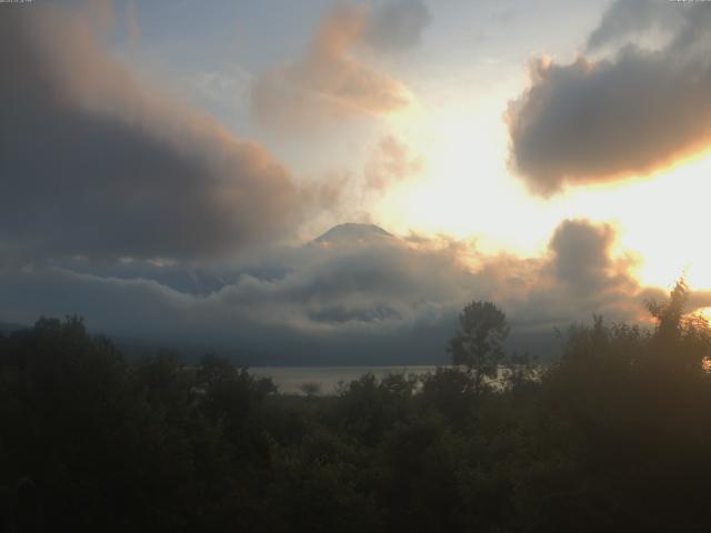 山中湖からの富士山