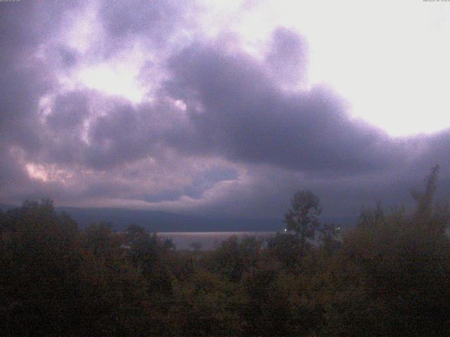 山中湖からの富士山