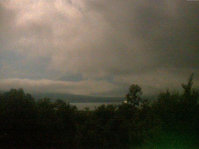 山中湖からの富士山