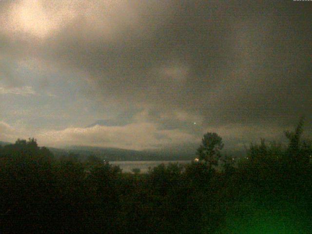 山中湖からの富士山