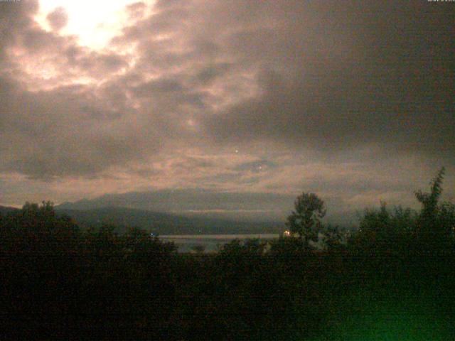 山中湖からの富士山