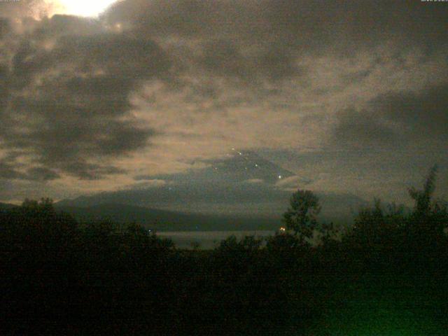 山中湖からの富士山