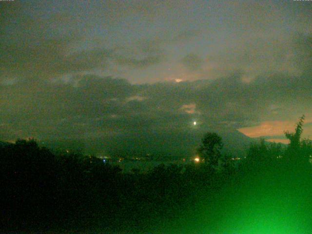 山中湖からの富士山