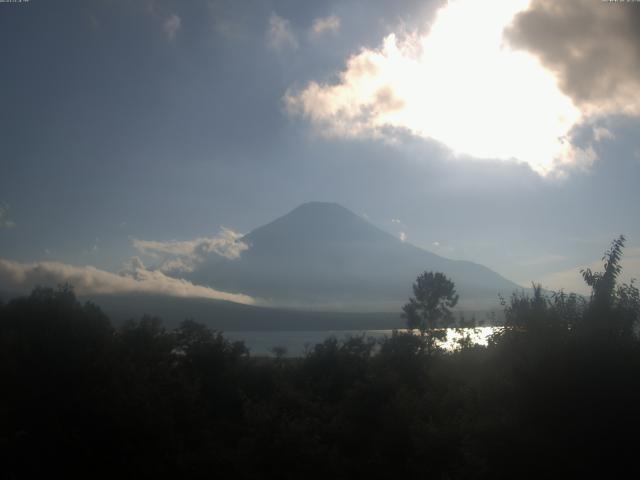 山中湖からの富士山