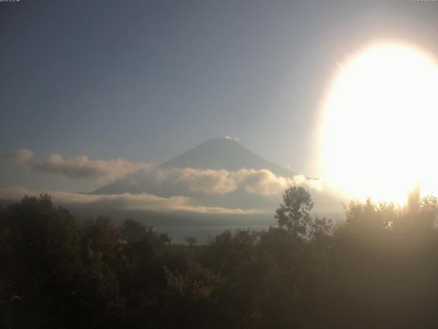 山中湖からの富士山