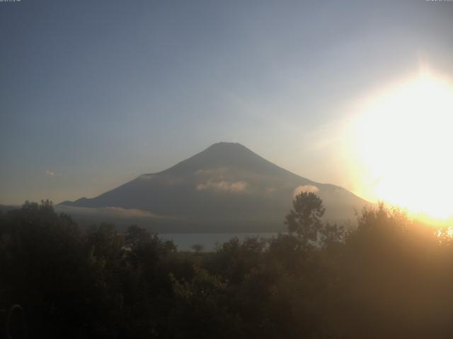 山中湖からの富士山