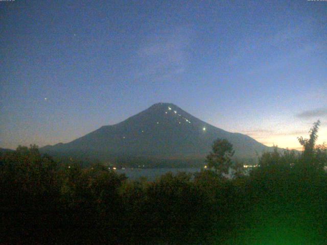 山中湖からの富士山