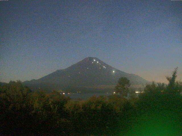 山中湖からの富士山