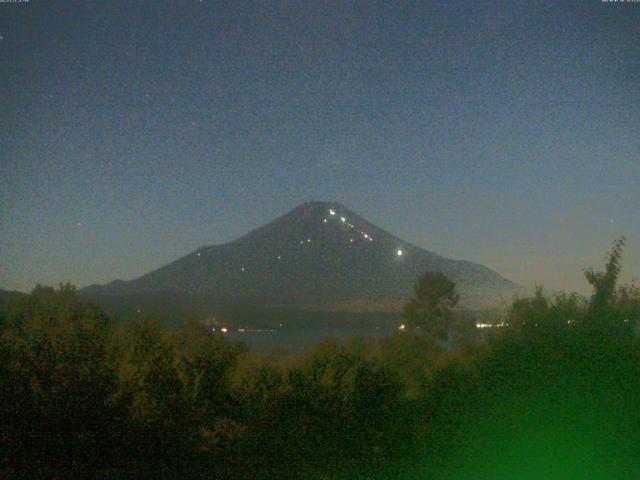 山中湖からの富士山