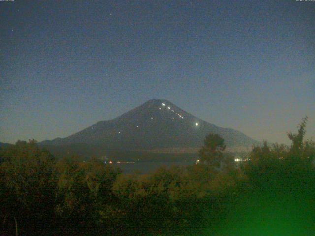 山中湖からの富士山