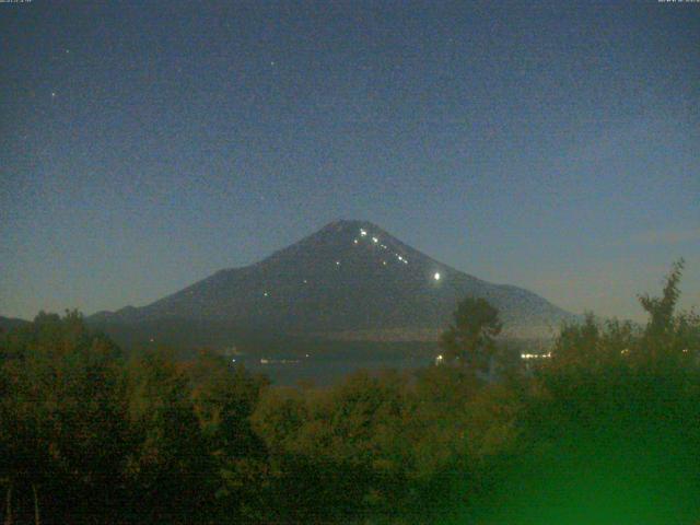 山中湖からの富士山