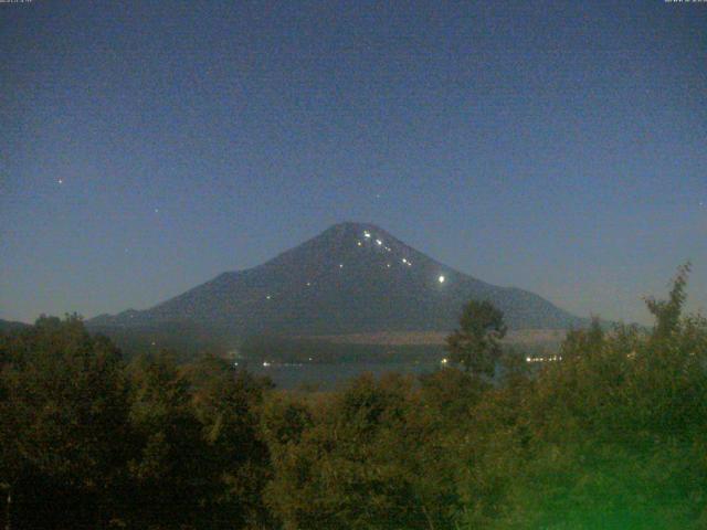 山中湖からの富士山