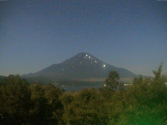 山中湖からの富士山