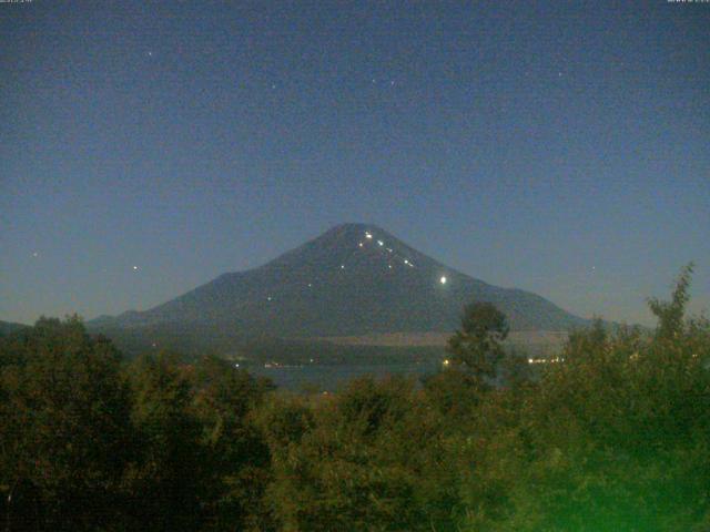 山中湖からの富士山