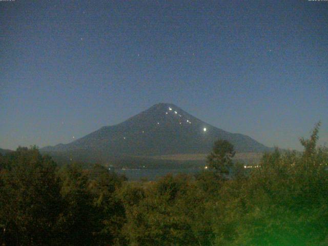 山中湖からの富士山