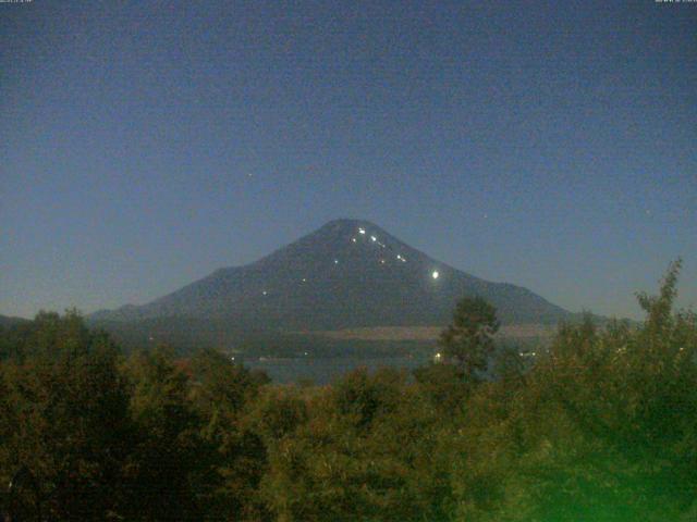 山中湖からの富士山