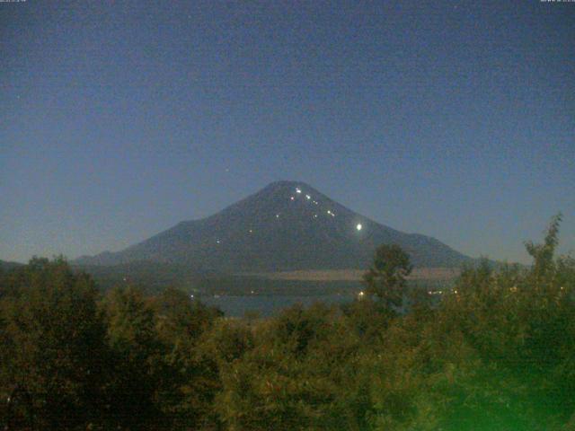 山中湖からの富士山
