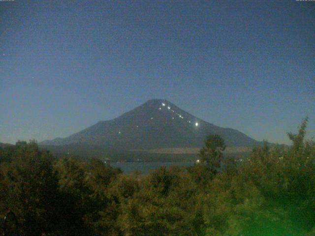 山中湖からの富士山