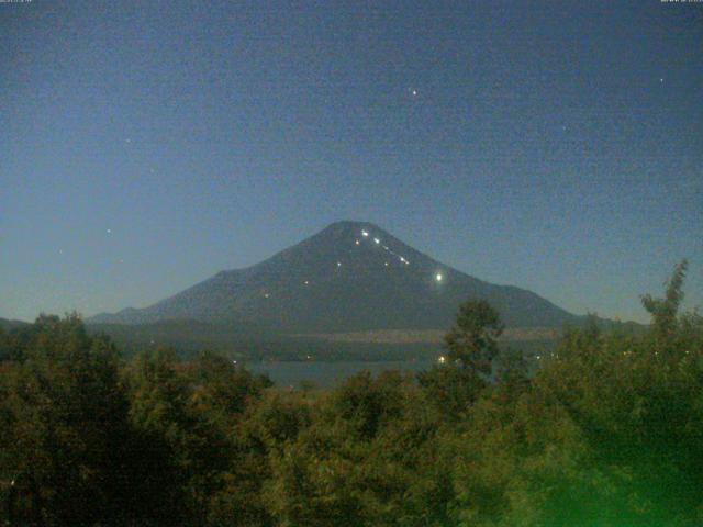 山中湖からの富士山