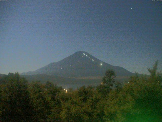 山中湖からの富士山