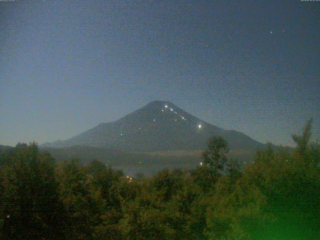 山中湖からの富士山