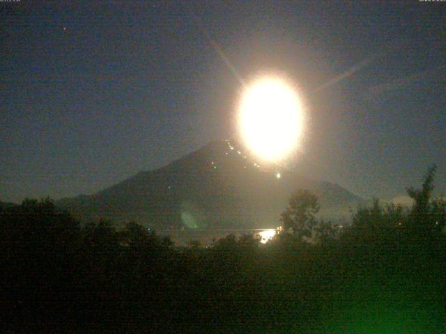 山中湖からの富士山