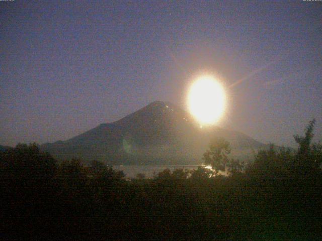 山中湖からの富士山