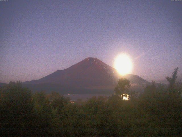 山中湖からの富士山