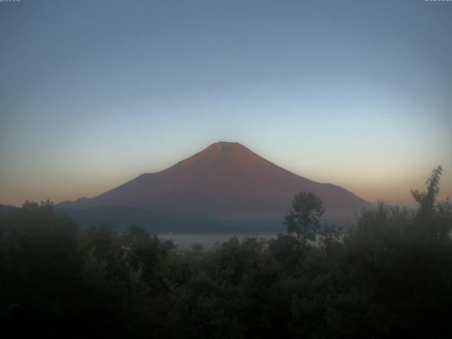 山中湖からの富士山