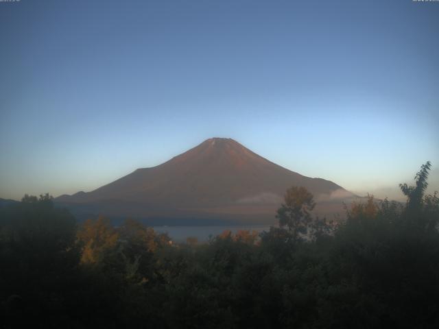 山中湖からの富士山