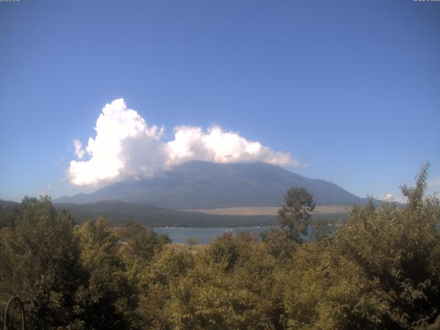 山中湖からの富士山