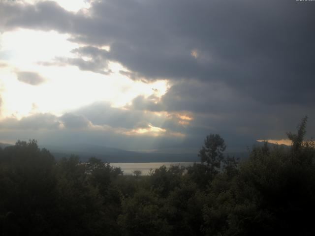 山中湖からの富士山