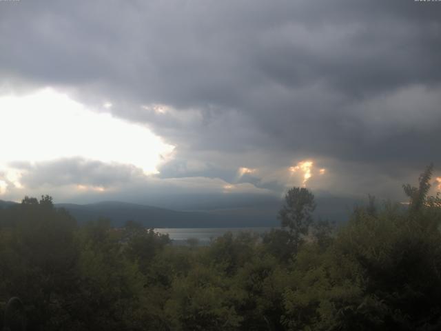 山中湖からの富士山