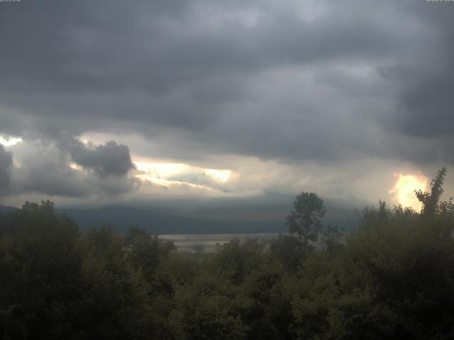 山中湖からの富士山